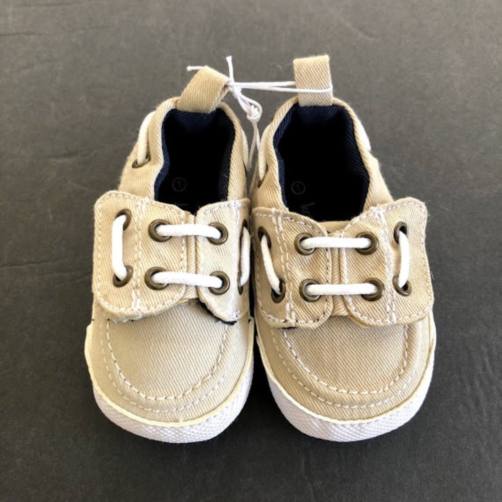 Koala Baby New Canvas Beige Shoes/Sneakers NWOT